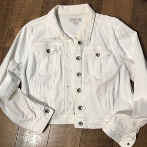 White Jean Jacket